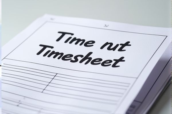 Time In and Time Out Timesheet Excel Template for Accurate Attendance Tracking