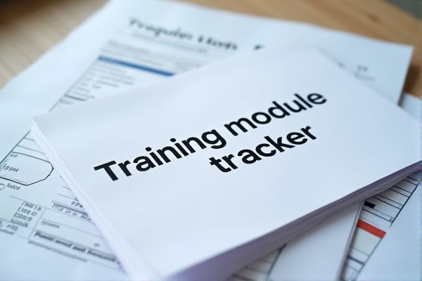 Excel Template for Efficient Training Module Tracking