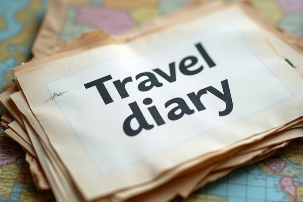 Travel Diary Excel Template for Effortless Trip Planning and Tracking
