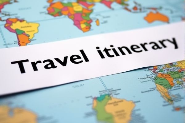 Travel Itinerary Excel Template for Efficient Trip Planning