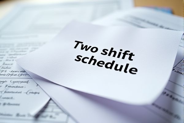Two Shift Schedule Excel Template: Easy-to-Use Download for Efficient Workforce Planning