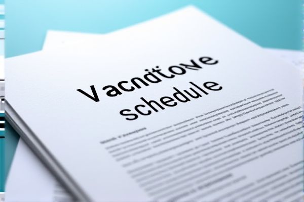 Excel Template for Vacation Leave Schedules: Easily Track Employee Time Off