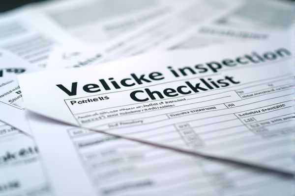 Comprehensive Vehicle Inspection Checklist Excel Template for Efficient Fleet Management