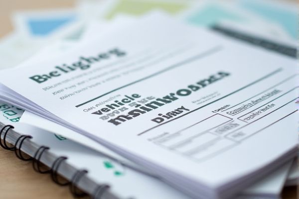 Vehicle Maintenance Diary Excel Template for Efficient Car Service Tracking