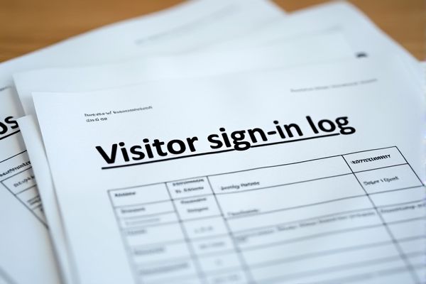 Excel Visitor Sign-In Log Template for Easy Visitor Tracking