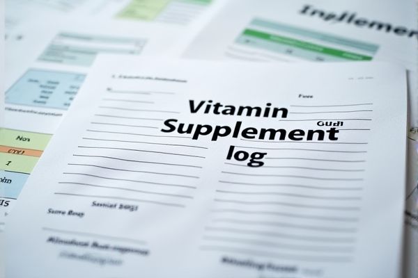 Excel Template for Tracking Vitamins and Supplements: Download Your Supplement Log Spreadsheet