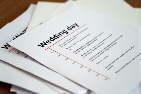 Wedding Day Timeline Excel Template: Download and Customize Your Perfect Schedule