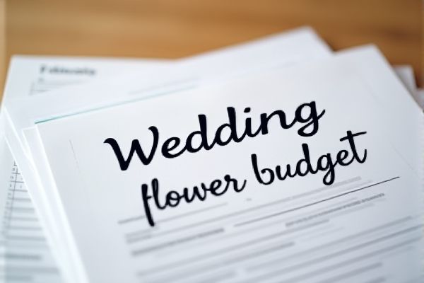 Wedding Flower Budget Excel Template: Easily Track and Manage Floral Expenses