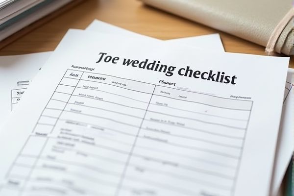 Comprehensive Wedding Planning Checklist: Free Excel Template for Seamless Organization