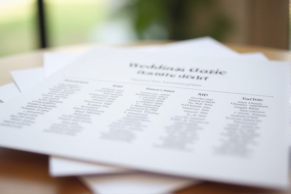 Wedding Seating Chart Excel Template: Easily Organize Your Wedding Guests