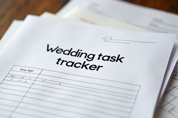 Wedding Task Tracker Excel Template: Organize Your Perfect Day