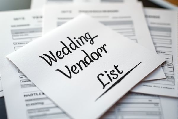 Ultimate Wedding Vendor List Excel Template: Easily Organize and Track Your Wedding Suppliers