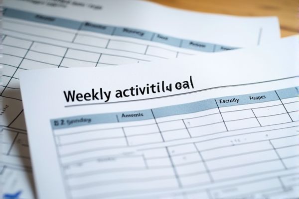 Weekly Activity Log Excel Template: Track Your Tasks & Productivity Efficiently