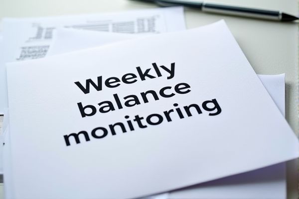Weekly Balance Monitoring Excel Template for Effective Financial Tracking