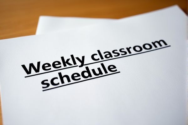 Weekly Classroom Schedule Excel Template: Easy-to-Use Download