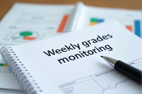 Excel Template for Weekly Student Grade Monitoring: Track Academic Progress Efficiently