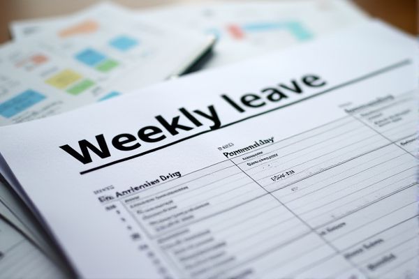 Weekly Leave Tracker Excel Template for Efficient Employee Attendance Management
