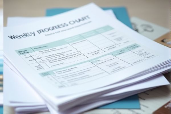Download: Weekly Progress Chart Excel Template for Easy Tracking
