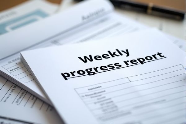 Weekly Progress Report Excel Template for Efficient Project Tracking