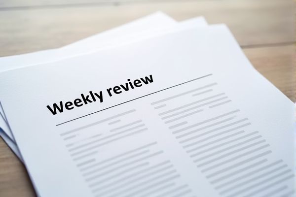Weekly Review Template: Free Excel Template for Efficient Weekly Planning and Tracking