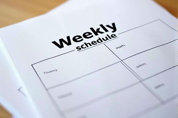 Weekly Schedule Excel Template: Download & Customize Your Weekly Planner