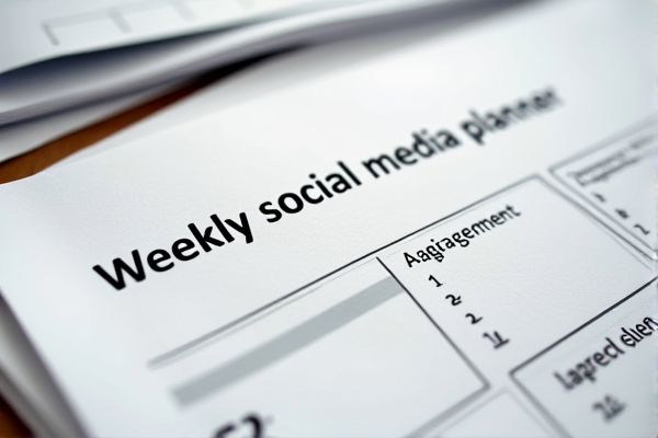 Weekly Social Media Planner: Free Excel Template for Efficient Content Scheduling