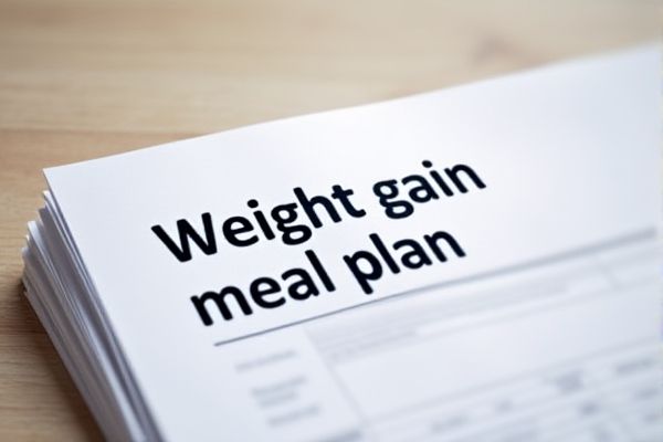 Weight Gain Diet Meal Plan: Free Excel Template for Tracking Calories and Nutrients