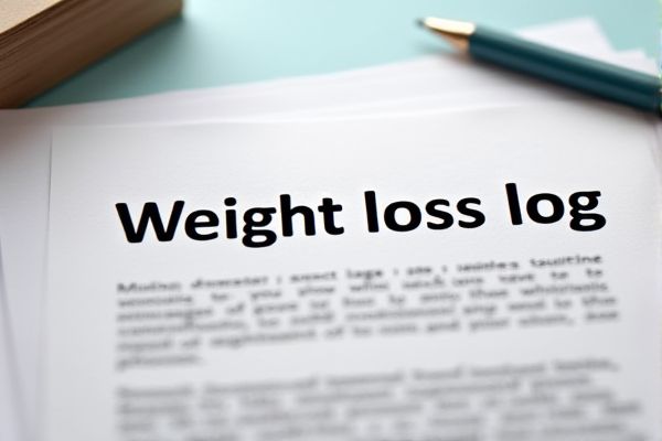 Weight Loss Log Excel Template: Track Your Progress Easily