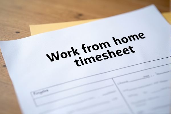 Work from Home Timesheet Excel Template: Track Remote Work Hours Efficiently