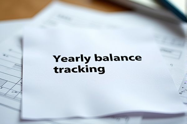 Comprehensive Yearly Balance Tracking Excel Template for Efficient Financial Management