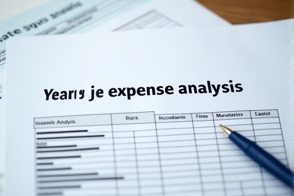 Comprehensive Yearly Expense Analysis Excel Template for Efficient Budget Tracking