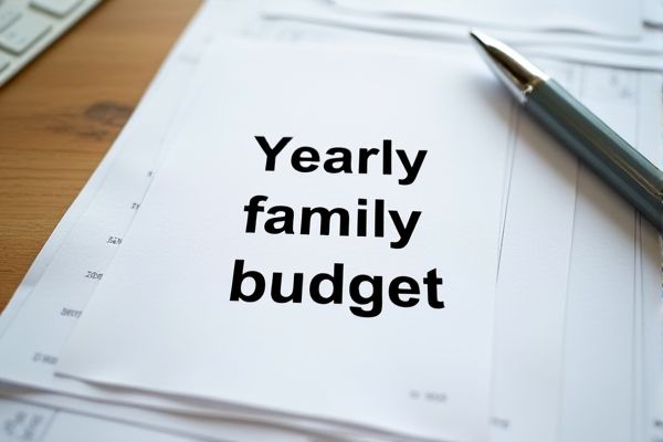 Yearly Family Budget Excel Template for Effective Financial Planning