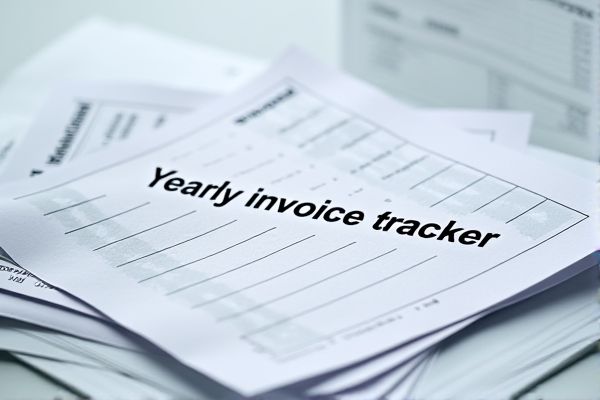 Yearly Invoice Tracker Excel Template for Efficient Financial Management