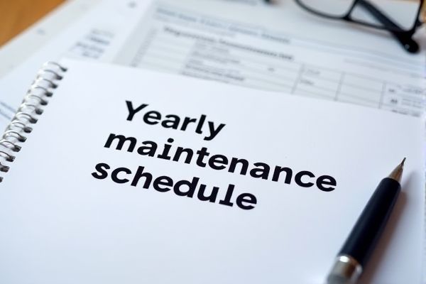 Yearly Maintenance Schedule Excel Template: Streamline Your Annual Maintenance Planning
