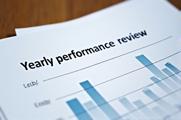 Yearly Performance Review Excel Template for Employee Evaluation