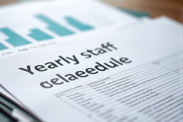 Yearly Staff Schedule Excel Template for Efficient Workforce Planning